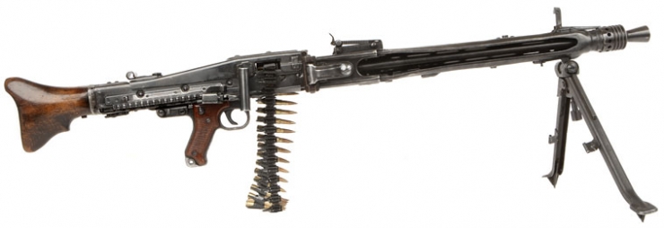 Deactivated WWII German Mauser MG42